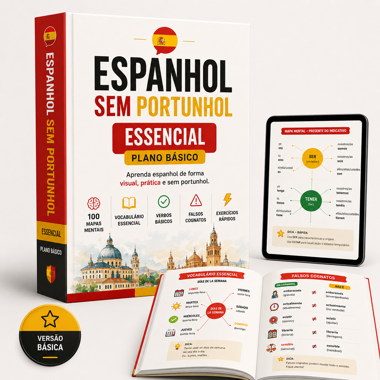 Mockup Espanhol Básico